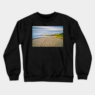 Wonderful Coastal Scenery - Pebble Beach & Aberarth Crewneck Sweatshirt